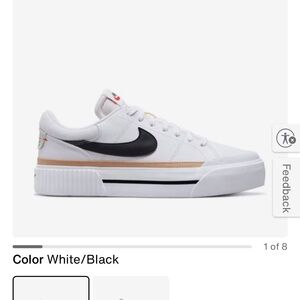 Nike Classic White and Black High-Tops